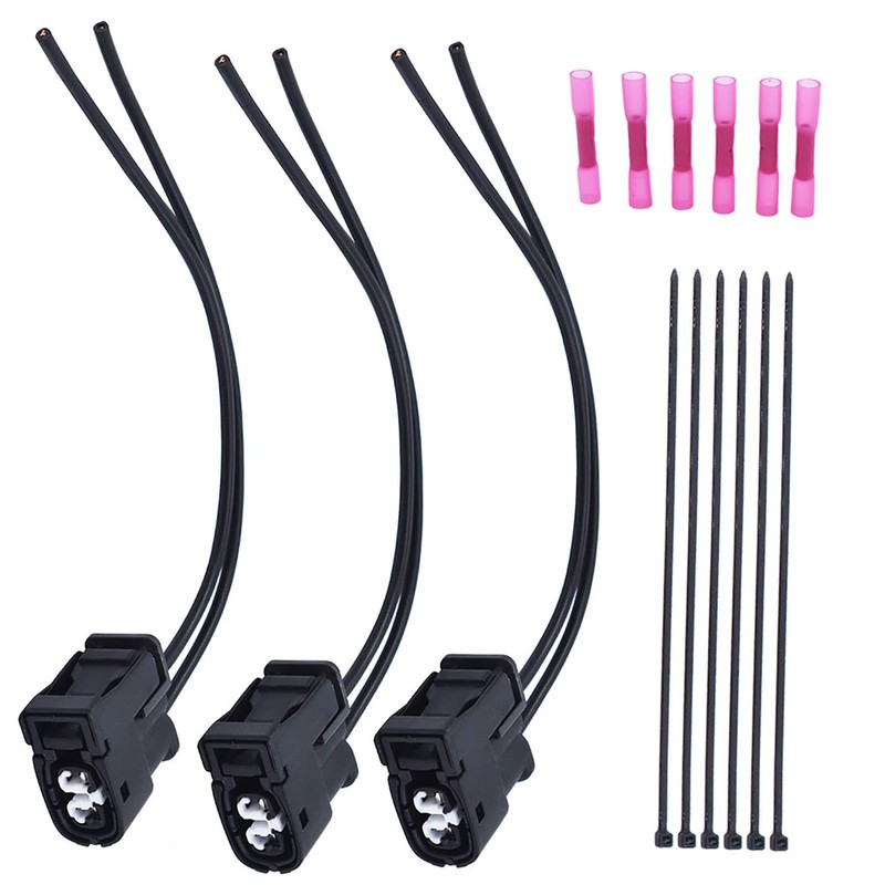 marddpair 3 PCs Ignition Coil Connector Plug Harness Pigtail Wires