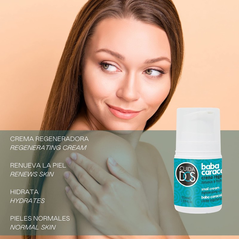 Cuidados Regenerative Cream with Snail Slime – 50 ml