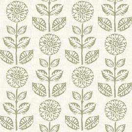 Wudnaye Vintage Floral Peel and Stick Wallpaper Beige Floral Contact Paper 17.7in × 118.1in Tulip Self Adhesive Wallpaper Boho Flowers Removable Waterproof Wall Paper for Bathroom Bedroom Decorative