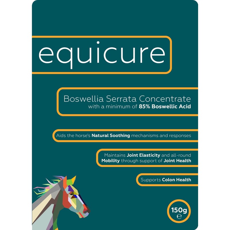 Equicure Boswellia Serrata Concentrate Powder For Horse/Pony (150g Refill)