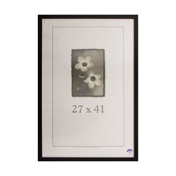 Frame USA Simply Poly Poster Frame, 27x41 Inches, Black