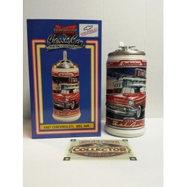 Budweiser 1957 Chevy Bel Air Convertible Stein