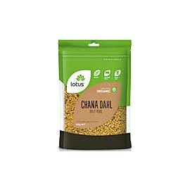 Lotus Organic Chana Dahl Spilt Peas 500g