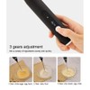 3 Geschwindigkeiten USB wiederaufladbare elektrische Milchschäumer Handkaffeemischer Rührer Egg Beater