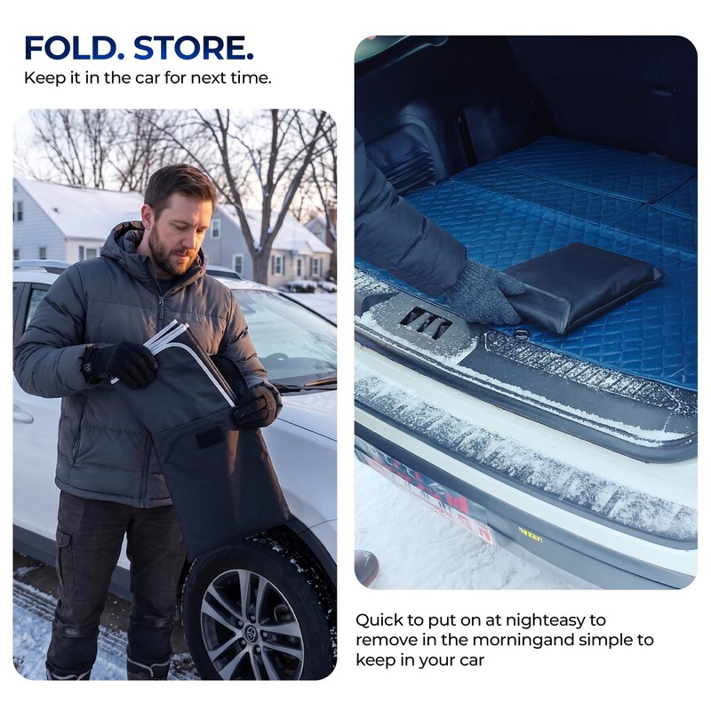 [2026 Upgraded Windshield Cover for Ice and Snow & Frost,