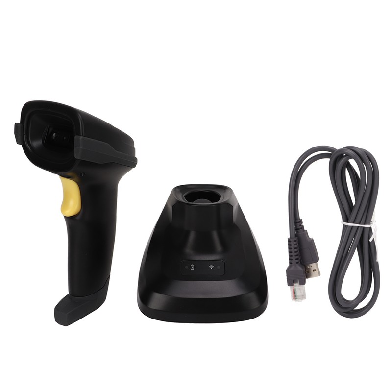 2D Barcode Scanner Bluetooth 2.4G Wireless Handheld Barcode Scanner with