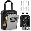Locilot L Large Key Lock Box, 4.5”x3.7”x1.5” Waterproof Kirsite Combination
