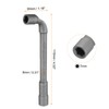 QUARKZMAN L-shaped angle wrench, 7 mm, CR-V double sided metric