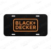 Amel Power Tools Work Equipment Black + Decker Car License