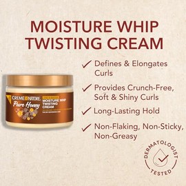 Crema para peinar Creme of Nature Pure Honey Twisting Cream cabello rizado 326g