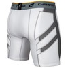 CHAMPRO Men's Wind Up Compression Sliding Shorts White