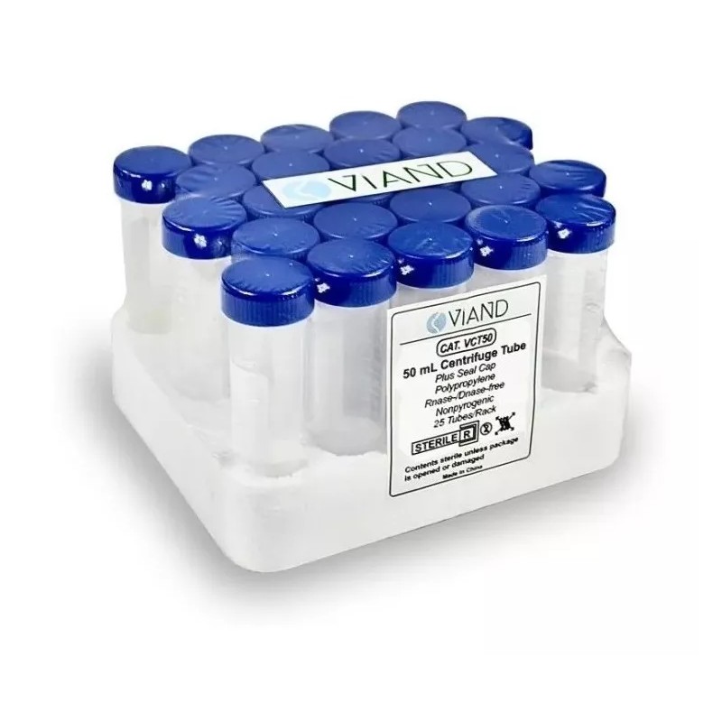 Tubo Para Centrifuga 50ml Pk/25 Viand
