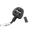 Office Desk Mount 60mm Grommet with UK Mains Power and