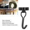 6Pcs Swing Magnetic Hook Set No Drilling Need Decorative Beautiful