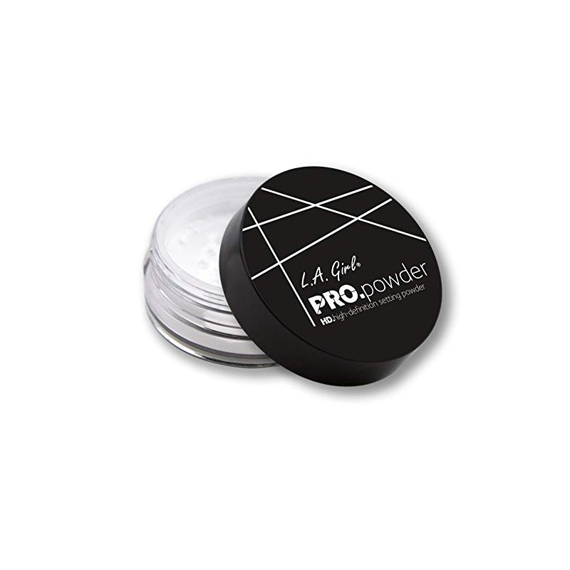 L.A. Girl Pro Powder High Definition Setting Powder, Clear, 0.79