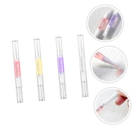 minkissy Cuticle Nail Pen Set 4pcs Manicure Nourishing Pens Cuticle Oil for Nails Tool