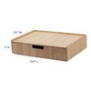 Mobilevision Large Bamboo Drawers (Set of 2) For Monitor Stand