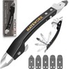 Caulking Tool Kit, Stainless Steel Caulk Remover Tool, 4 in