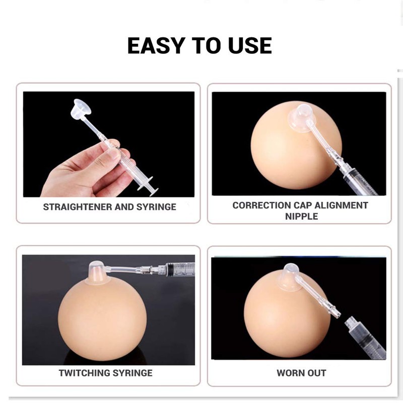MeiLiu Nipple corrector, flat inverted nipple treatment, safe and painless,
