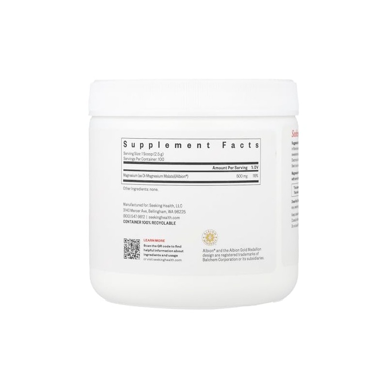 Magnesium Malate, 500mg - 250g
