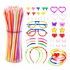 50/100PCS Glow Stick Party Set – Multicolor Glow Sticks with