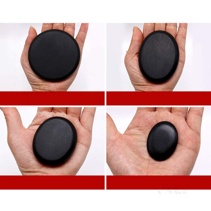 FLYHERO Basalt Hot Stones Set Massage Stone Hot Rocks Stones