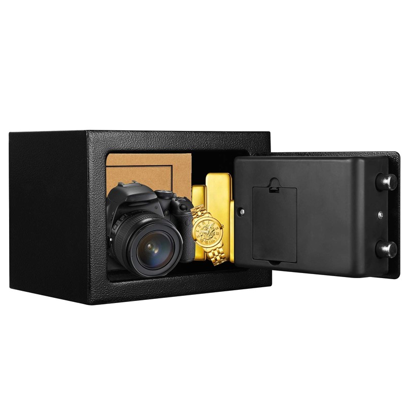 TENAMIC Electronic Digital Security Keypad Lock Box - 0.23 Cubic