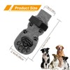 WeddHuis 2 Pairs of Indoor Non-Slip Socks for Dogs -