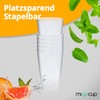 silverkitchen 25 Reusable Cups 0.3 L Reusable Drinking Cups Flexible