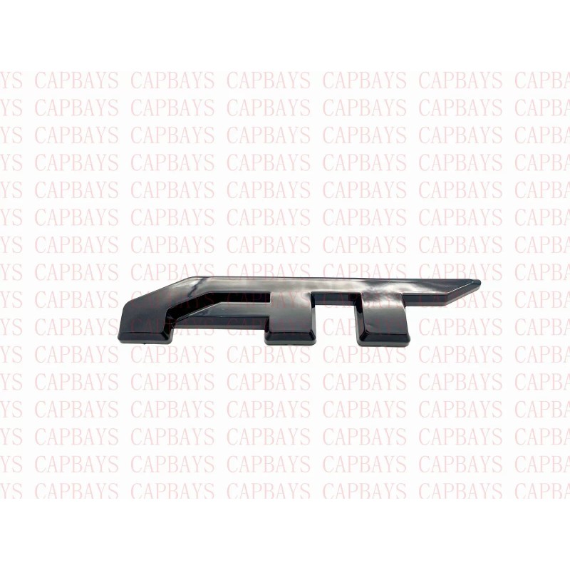 overlay 3PCS Gloss Black Red AT4 Sierra Fit 2019-2025 GMC
