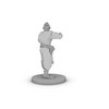 Half Orc Male Monk Tabletop DND Gaming Miniature