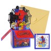 Spider 3rd Birthday Pop Up Card, 3D Happy Birthday Pop