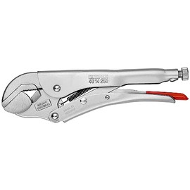 KNIPEX Tools - Universal Grip Pliers, Pivoting Jaw, Chrome (4014250)
