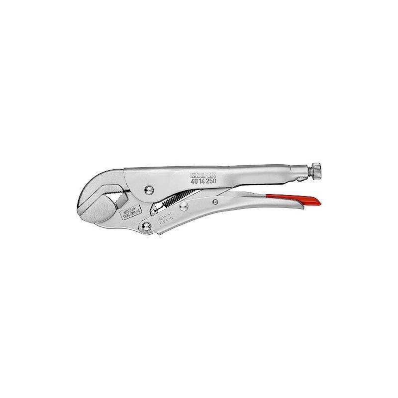 KNIPEX Tools - Universal Grip Pliers, Pivoting Jaw, Chrome (4014250)