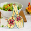 UPware 2-Piece 10.75 Inch Melamine Salad Server/Utensil. Includes Salad Spoon
