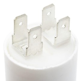 TECNID Electric Motor Starting Capacitor 450V Capacity 25µF Round Aluminium Plastic Capacitor