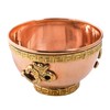 Om - Cuenco de cobre para uso en altar, rituales,