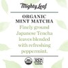 Mighty Leaf Tea, Organic Mint Matcha Green Tea Powder, 1.5