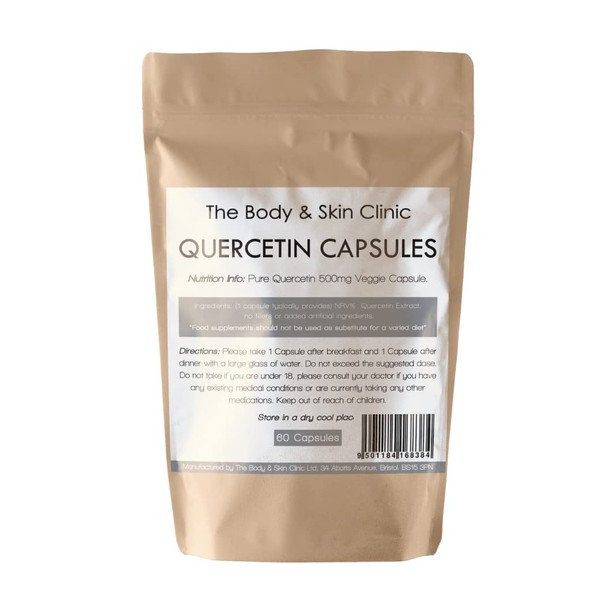 Quercetin Complex 500mg Capsules | Supports Health Immune Function |