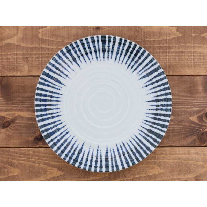 East Table Platter, 10.0 inches (25.5 cm), Sentan Tokusa Japanese