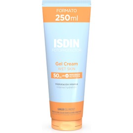 ISDIN Fotoprotector Gel Cream FPS 50+ – Protector Solar Corporal para Toda la Familia | Hidratante & Refrescante | Acabado Sedoso | Oil-Free | 250ml