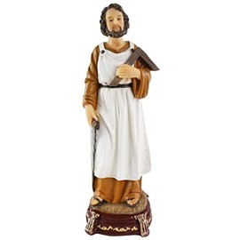 8" St Joseph Statue Saint Joseph The Worker Home Seller Helper St. Joseph The Worker Figure