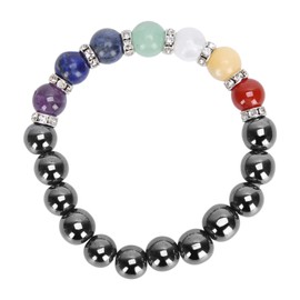 Men's Magnetic Therapy Slimming Bracelet Fashionable Magnet Crystal Bracelet Health Care Jewelry