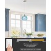 Brushed Nickel Pendant Lights Kitchen Island, Globe Pendant Light Fixtures