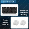 TTUN AUTO Headlight Housing Base With Wire Harnesses Replacement for