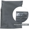 Mailing Bags, Grey Parcel Delivery Bags with Self-Seal Closure, Flexible