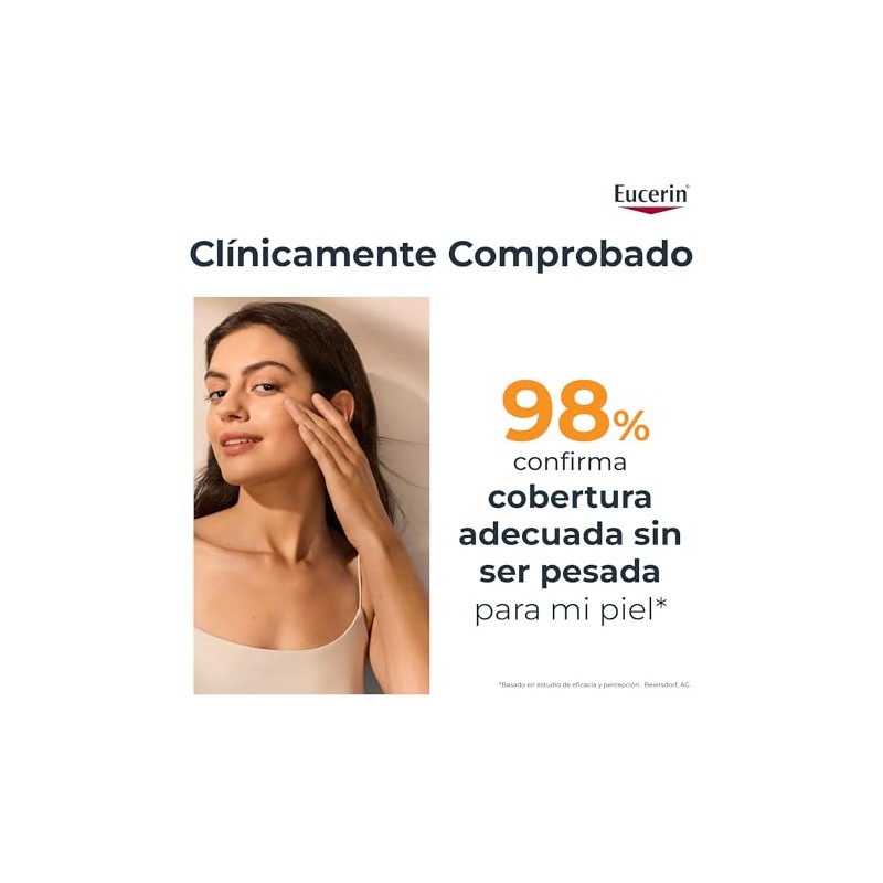 Eucerin Sun Face Hydro-Fluid FPS 50 + Tono Medio 50ml