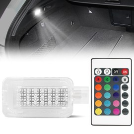 GemPro RGB Colorful LED Luggage Lamp for Honda Subaru Suzuki Universal N Box Slash JF1 JF2 Accord Hybrid CR6 Integra DC5 Vezel RU3 RU34 Odyssey RC1 RC2 Civic FC1 FK7 FK8 etc Coupler On Design Genuine