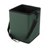 A ABSOPRO Car Trash Can Hanging and Foldable 6.3" Length