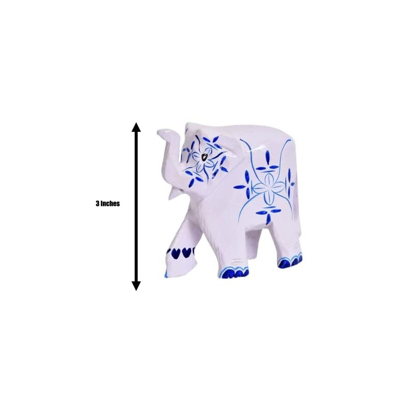 Traditional Showpiece Indian Rajasthani Elephant Figurine Sculpture Home Décor Decoration